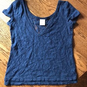 Lace A&F top